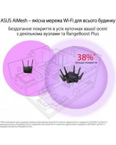Беспроводной маршрутизатор (роутер) ASUS ROG Rapture GT-AX11000 Pro