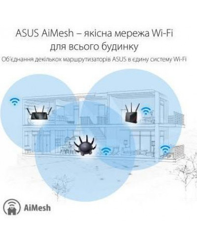 Бездротовий маршрутизатор (роутер) Asus RT-AX89X