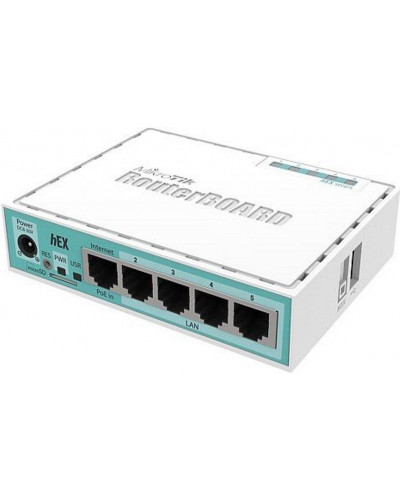 Маршрутизатор (роутер) Mikrotik hEX (RB750Gr3)