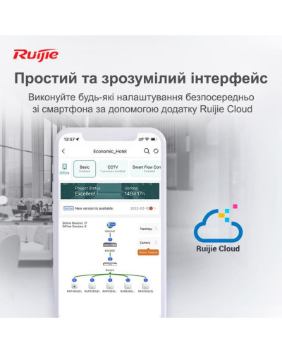 Маршрутизатор Ruijie Reyee RG-EG210G-E
