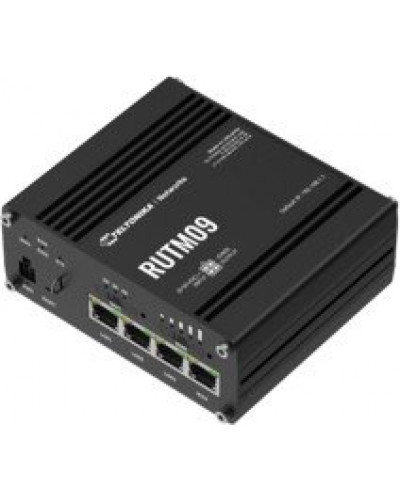Маршрутизатор 4G+ (LTE-A) – Cat 6 до 300 Mbps, 3G – До 42 Mbps, WiFi Teltonika RUTM09