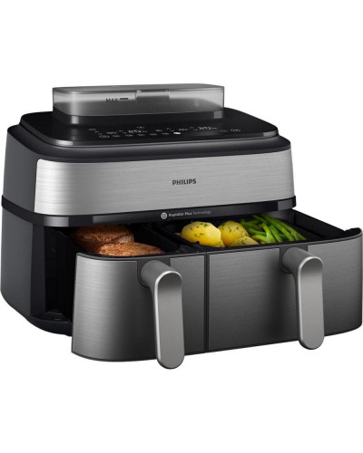 Мультипечь (аэрофритюрница) Philips Dual Basket Airfryer 5000 Series NA555/00
