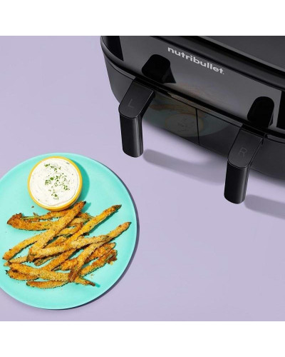 Мультипіч (аерофритюрниця) Nutribullet Twin Drawer Air Fryer NBA081B
