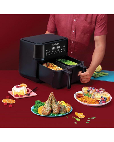 Мультипіч (аерофритюрниця) Nutribullet Twin Drawer Air Fryer NBA081B