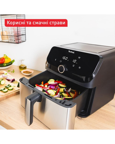 Мультипіч (аерофритюрниця) Tefal Easy Fry Mega EY855D10