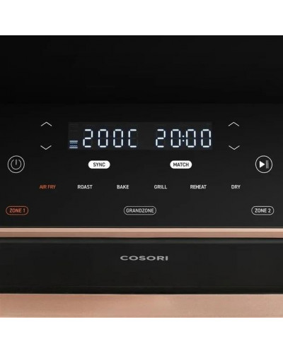 Мультипіч (аерофритюрниця) COSORI Dual Blaze Twinfry 10-Litre CAF-TF101S-AEUR