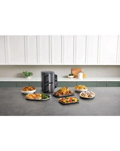Мультипіч (аерофритюрниця) NINJA Double Stack XL 2-Level Hot Air Fryer SL451EU