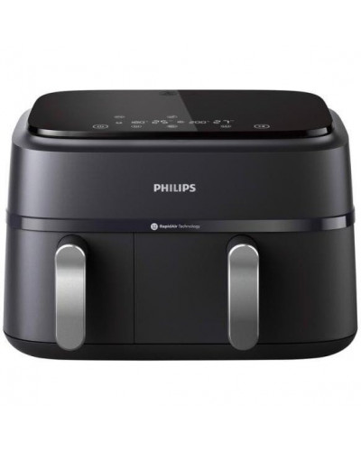 Мультипіч (аерофритюрниця) Philips Dual Airfryer 3000 Series NA351/00