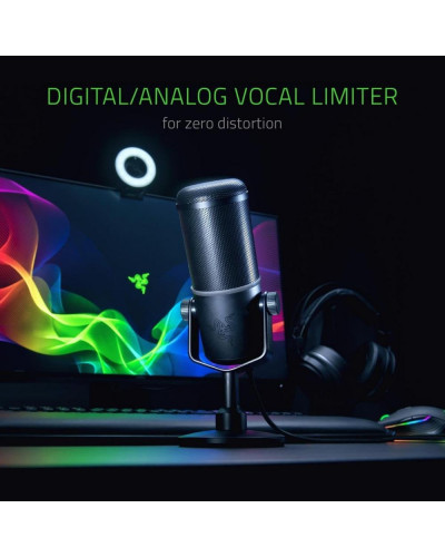 Мікрофон для ПК/ для стрімінгу, подкастів Razer Seiren Elite (RZ19-02280100-R3M1)