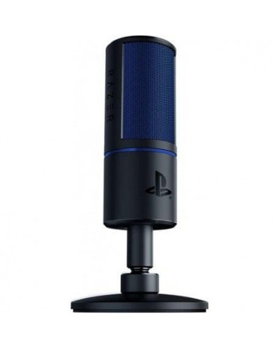 Мікрофон для ПК/ для стрімінгу, подкастів Razer Seiren X PS4 Black/Blue (RZ19-02290200-R3G1)