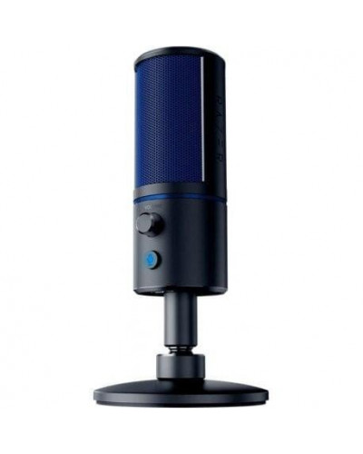 Мікрофон для ПК/ для стрімінгу, подкастів Razer Seiren X PS4 Black/Blue (RZ19-02290200-R3G1)