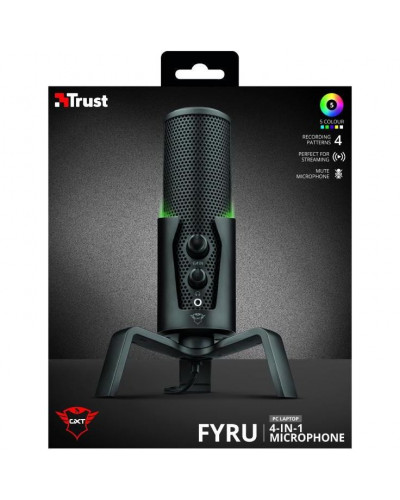 Микрофон студийный/ для ПК Trust GXT 258 Fyru USB (23465)