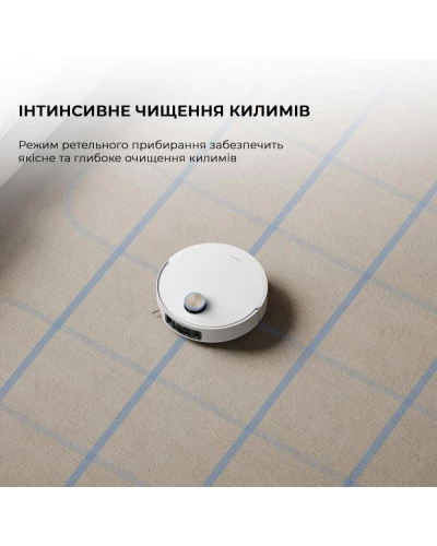 Робот-пилосос з вологим прибиранням Dreame X50 Ultra White (RLX85CE-6-Wh)