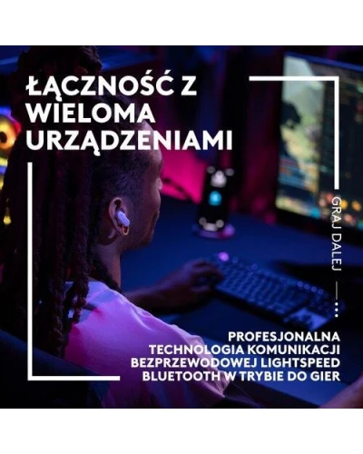 Наушники TWS Logitech FITS Black (985-001182)