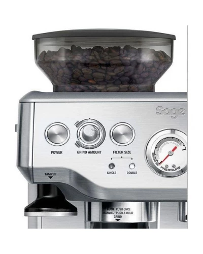 Рожковая кофеварка эспрессо Sage Barista Express SES875BSS