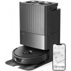 Робот-пилосос з вологим прибиранням RoboRock Q Revo Black (QR52-00)