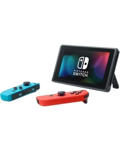 Портативная игровая приставка Nintendo Switch with Neon Blue и Neon Red Joy-Con (045496452629)
