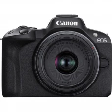 беззеркальный фотоаппарат Canon EOS R50 kit RF-S 18-45mm IS STM Black (5811C033)