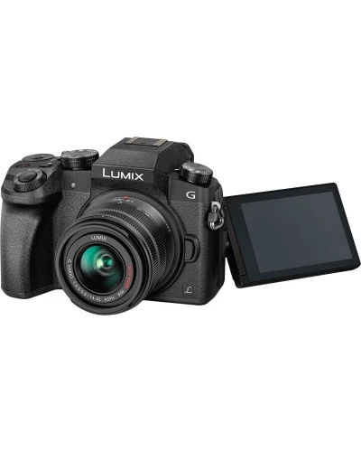 беззеркальный фотоаппарат Panasonic Lumix DMC-G7 kit (14-42mm) (DMC-G7KEE-K)