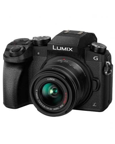 беззеркальный фотоаппарат Panasonic Lumix DMC-G7 kit (14-42mm) (DMC-G7KEE-K)