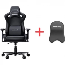 Комп'ютерне крісло для геймера Anda Seat Kaiser Frontier XL Чорне (AD12YXL-17-B-PV)