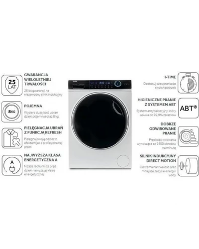 Стиральная машина автоматическая Haier HW80-B14979