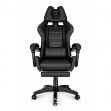 Компьютерное кресло для геймера Hell's HC-1039 Black Fabric