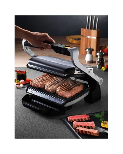 Электрогриль прижимной Tefal OptiGrill+ GC718D10
