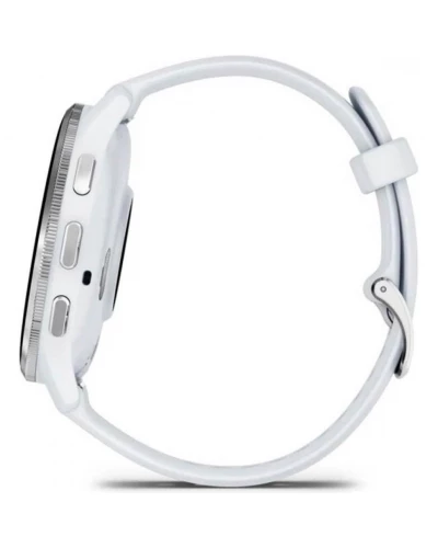 Смарт-часы Garmin Venu 3 Silver Stainless Steel Bezel with Whitestone Case and Silicone Band (010-02784-00/50)