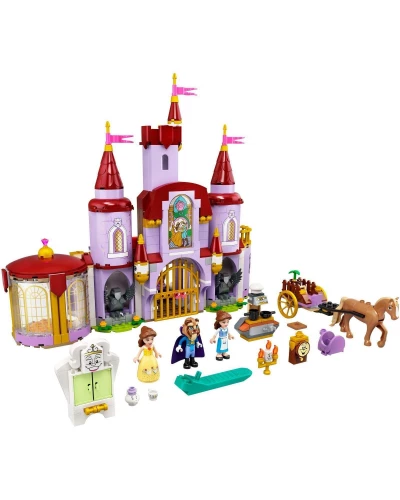 Блоковый конструктор LEGO Disney Princess Замок Белль и Чудовище (43196)