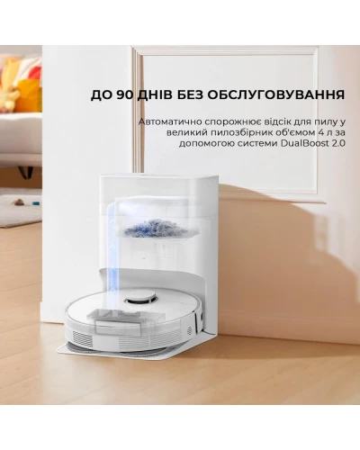 Робот-пилосос з вологим прибиранням Dreame Bot L10s Plus (RLL42SD)