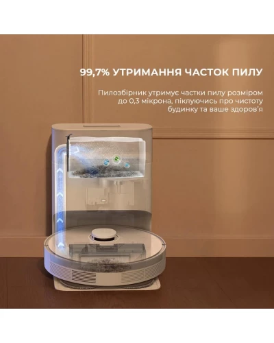 Робот-пилосос з вологим прибиранням Dreame Bot L10s Plus (RLL42SD)