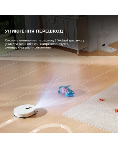 Робот-пилосос з вологим прибиранням Dreame Bot L10s Plus (RLL42SD)