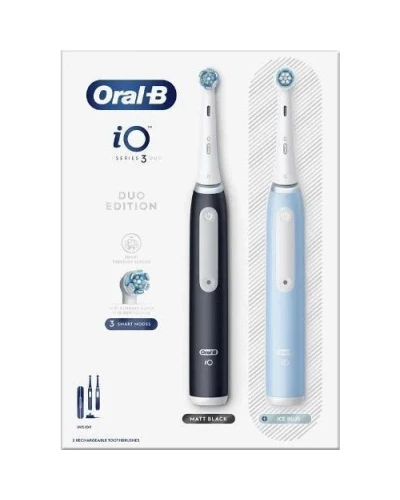 Электрическая зубная щетка Oral-B iO Series 3 Duo Black & Blue