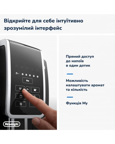 Кофемашина автоматическая Delonghi Dinamica ECAM 350.50.B
