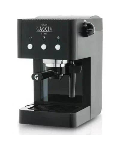 Ріжкова кавоварка еспресо Gaggia Gran Style Black (RI8423/11)