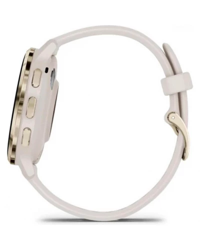 Смарт-часы Garmin Venu 3S Soft Gold S. Steel Bezel with Ivory Case and S. Band (010-02785-04/54)