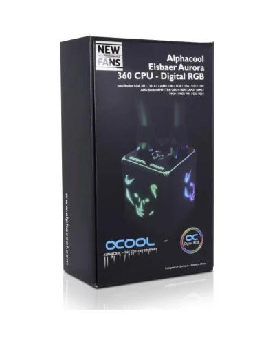 Водное охлаждение Alphacool Eisbaer Aurora HPE Edition 360 (11999)