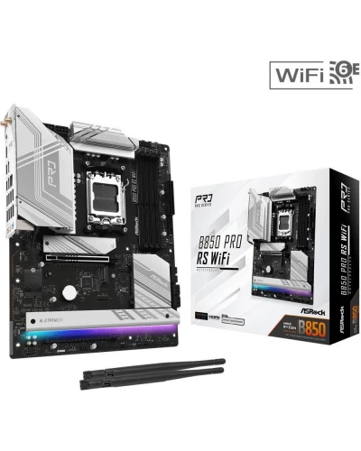 Материнська плата ASRock B850 Pro RS WiFi (4711581490178)