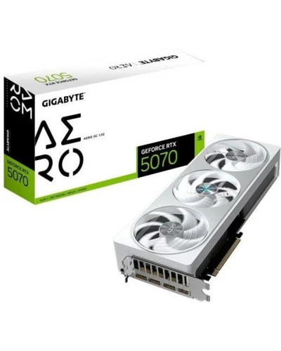 Видеокарта GIGABYTE GeForce RTX 5070 AERO OC 12G (GV-N5070AERO OC-12GD)