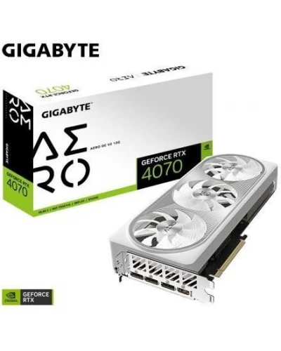Видеокарта GIGABYTE GeForce RTX 4070 AERO OC 12G (GV-N4070AERO OC-12GD)