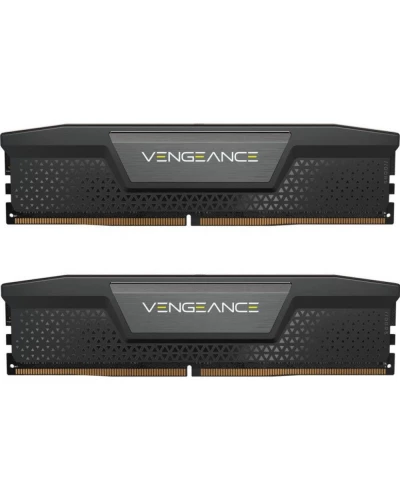 Пам'ять для настільних комп'ютерів Corsair 32 GB (2x16GB) DDR5 6000 MHz Vengeance Black (CMK32GX5M2B6000C38)