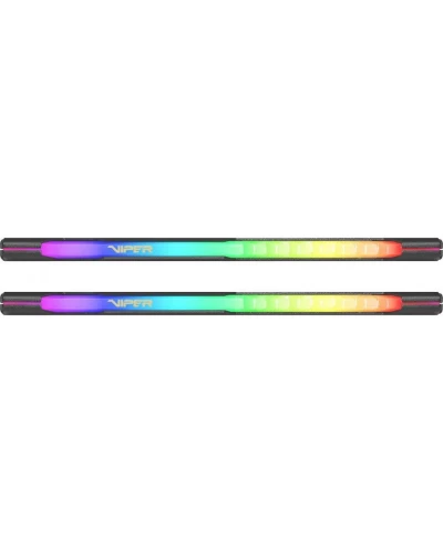 Пам'ять для настільних комп'ютерів PATRIOT 64 GB (2x32GB) DDR4 3600 MHz Viper Steel RGB (PVSR464G360C8K)