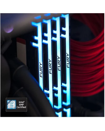 Пам'ять для настільних комп'ютерів Kingston FURY 32 GB (4x8GB) DDR4 3600 MHz Renegade RGB (KF436C16RBAK4/32)