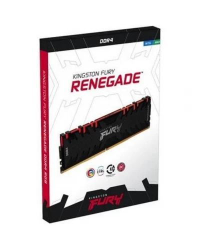 Пам'ять для настільних комп'ютерів Kingston FURY 32 GB (4x8GB) DDR4 3600 MHz Renegade RGB (KF436C16RBAK4/32)