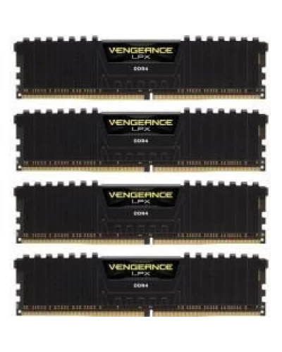 Пам'ять для настільних комп'ютерів Corsair 128 GB DDR4 (4x32GB) 3200 MHz Vengeance LPX (CMK128GX4M4E3200C16)