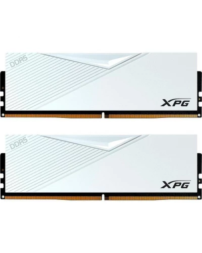 Пам'ять для настільних комп'ютерів ADATA 64 GB (2x32GB) DDR5 5600 MHz XPG Lancer White (AX5U5600C3632G-DCLAWH)