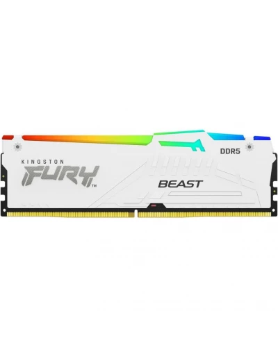 Память для настольных компьютеров Kingston FURY 32 GB DDR5 5600 MHz Beast RGB White (KF556C40BWA-32)