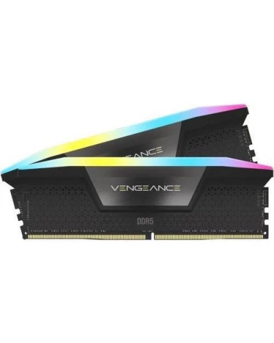 Пам'ять для настільних комп'ютерів Corsair 32 GB (2x16GB) DDR5 7200 MHz Vengeance RGB (CMH32GX5M2X7200C34)