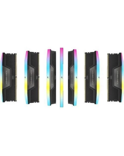 Пам'ять для настільних комп'ютерів Corsair 32 GB (2x16GB) DDR5 7200 MHz Vengeance RGB (CMH32GX5M2X7200C34)